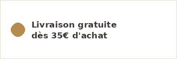 Badge de confiance Poignée Déco : Livraison gratuite dès 35€ d'achat